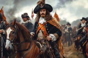 Oliver Cromwell Interview 10 Fierce Accusations 3 King Charles I leading troops at the Battle of Naseby against the lord protector English Civil War