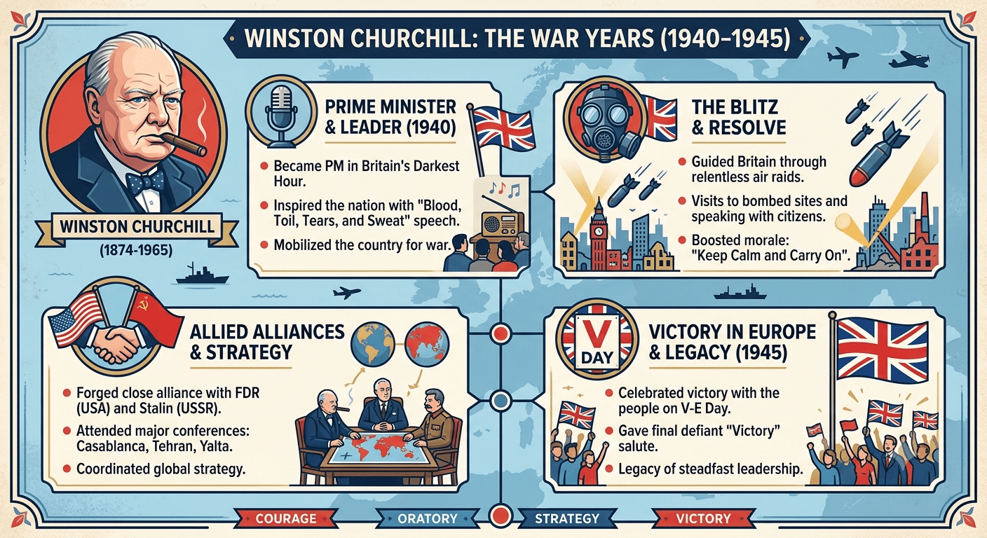 Churchill infographic