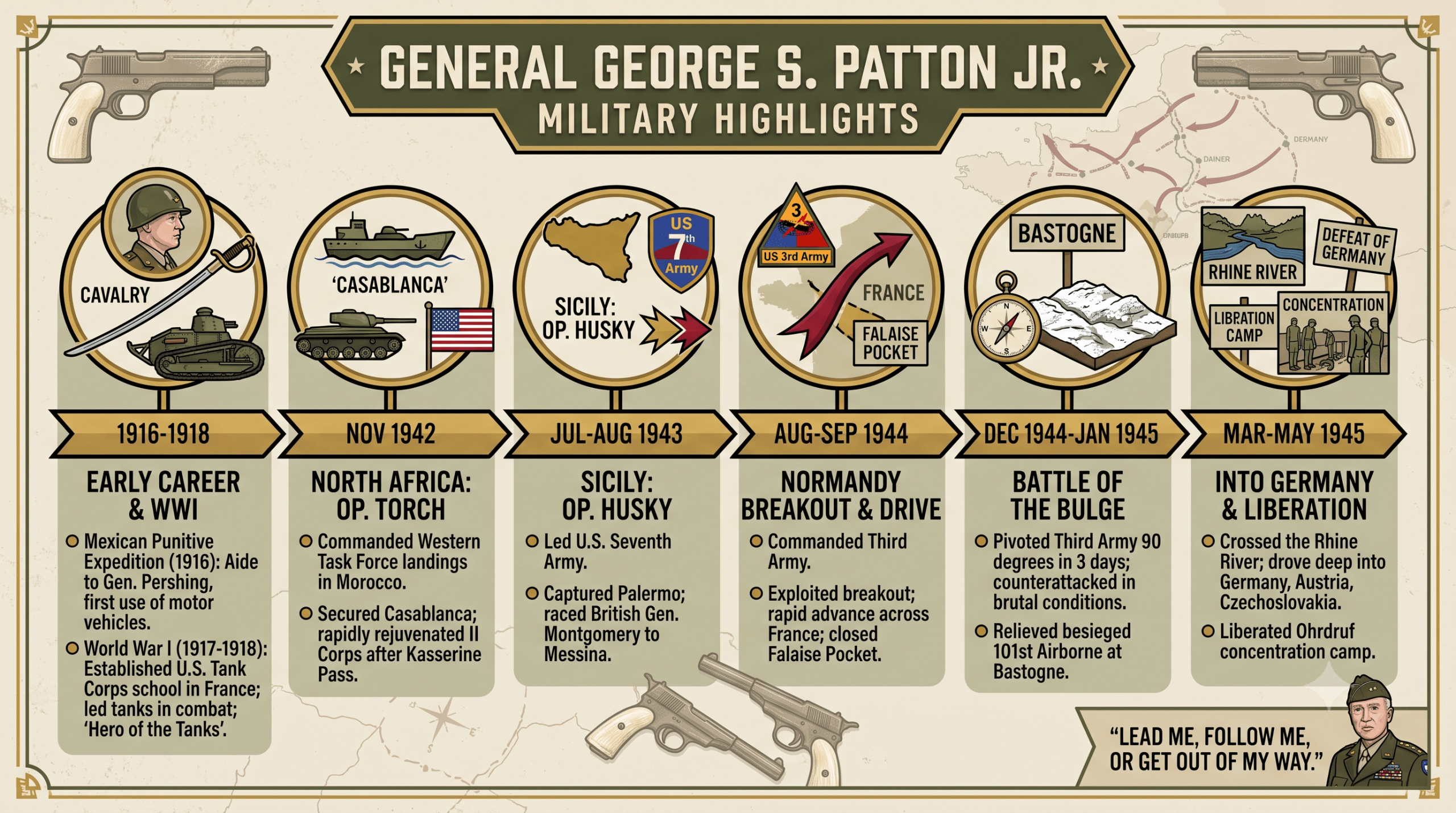 General George S Patton Jr.