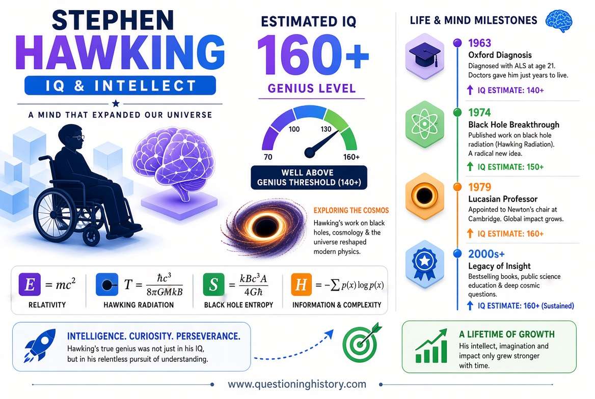 Stephen Hawking IQ: Was He Really a 160 Genius? 2 Stephen Hawking IQ